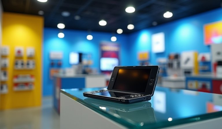 黑色 Asus ROG Ally X 掌機遊戲畫面