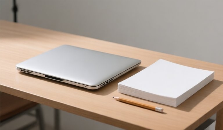 學生在教室操作新款 MacBook Neo 筆電