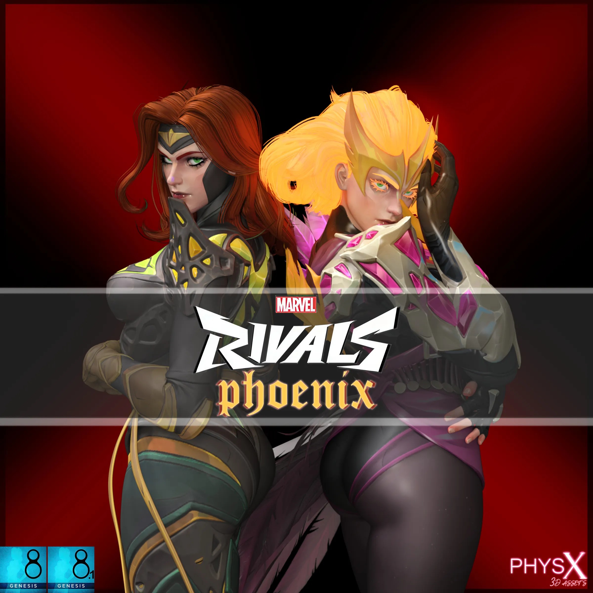 Marvel Rivals – Phoenix Jean Grey G8F/G8.1new 