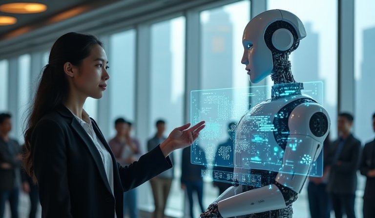 廣交會展區內展示代表廣州智造的精密自動化設備