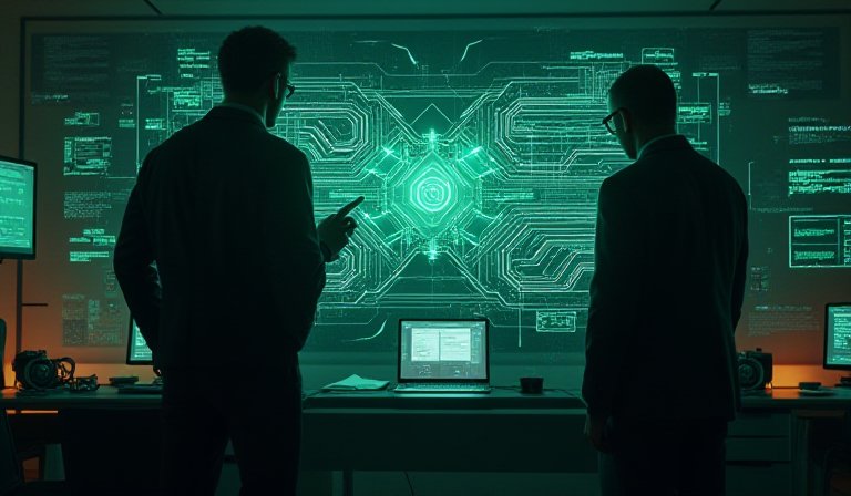 藏匿在汽車引擎室內的黑色小型無線定位追蹤設備。