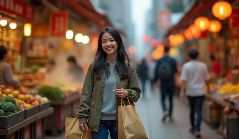 民眾在合租房廚房自行烹飪，準備低預算的省錢餐點。