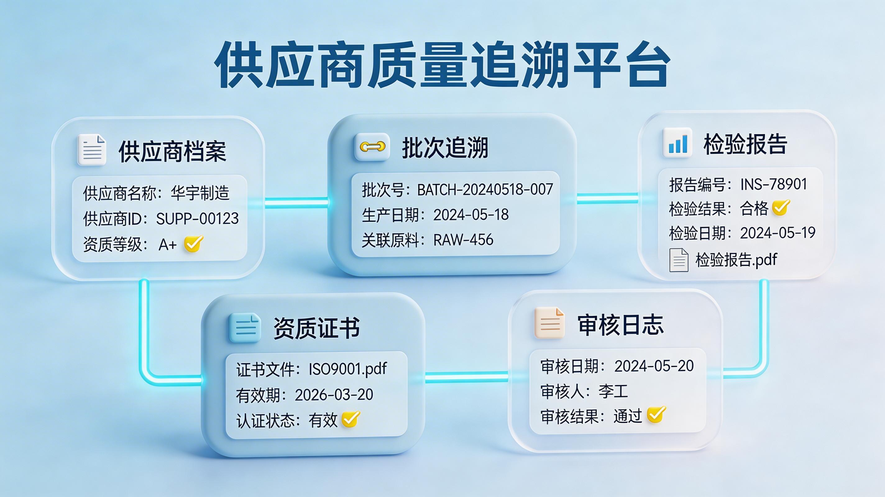 供应商质量数据怎么自动采集和追溯？六步搭建追溯闭环_图2