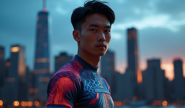 紐約街頭停放著融入各國文化元素的 PUMA 主題卡車。