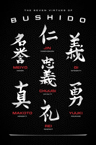 Bushido Code Black Canvas - City Background Collection - Retina Quality