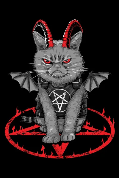 Satanic Cat Neatoshop - Amazing 8K Nature Designs | Free Download