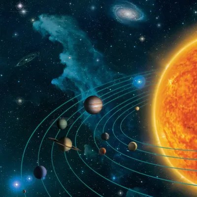 Canvas Solar System - Gradient Arts - Incredible Ultra HD Collection