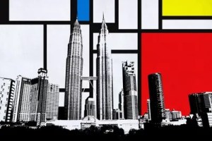 kuala lumpur malaysia skyline primary sky8 canvas colors icanvas