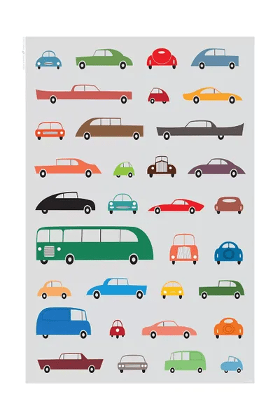 Cars canvas artwork by tomasdesign