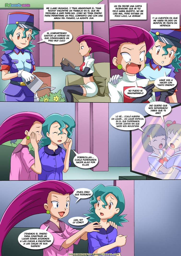 Isla de lesbianas Pokemon 1 - Comics XXX