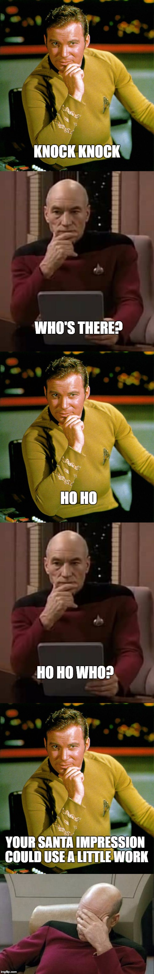 Tara mcclosoff · knock, knock. Bad Knock Knock Joke Star Trek - Imgflip