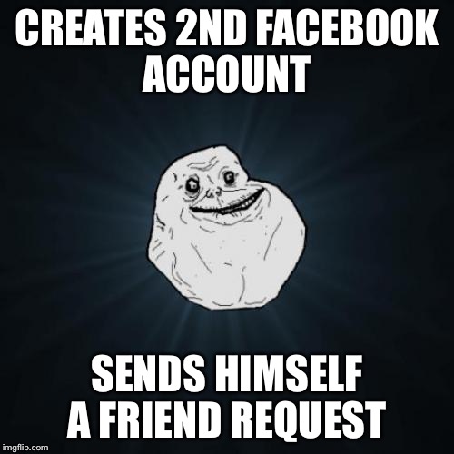 You have 1 friend request