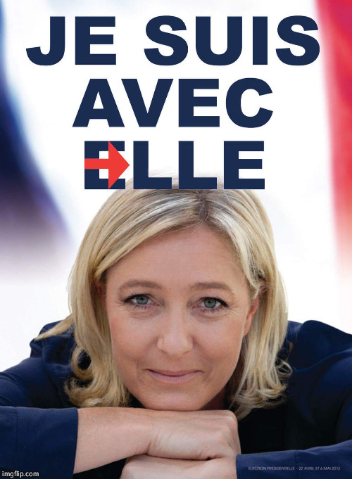 Monophy is how you discover giphy gifs in black and white. Marine Le Pen Memes Gifs Imgflip