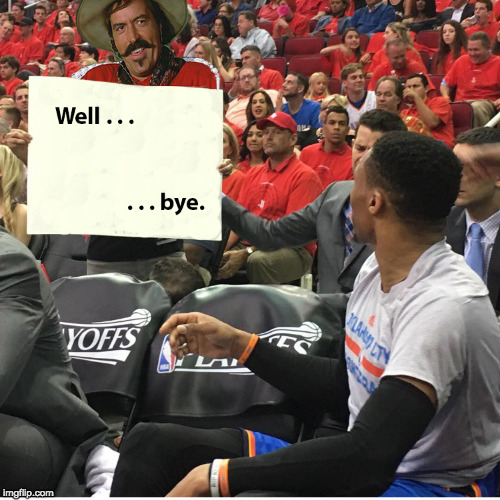 10/09/2021 · the meme you see on almost every youtube video in other words, a reporter asked russell westbrook a question about his basketball match against the jazz team and russell westbrook responded with what?! Image tagged in westbrook with powers boothe - Imgflip
