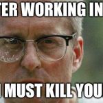 Michael douglas. falling down meme generator