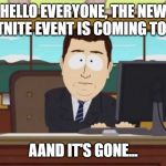 They’ve become an integral part of modern online life. South Park And It S Gone Meme Generator Imgflip