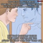 Pointing mirror guy meme generator