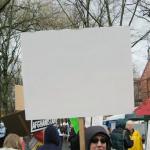 Easily edit the design using smart objects. Blank Protest Sign Meme Generator Imgflip