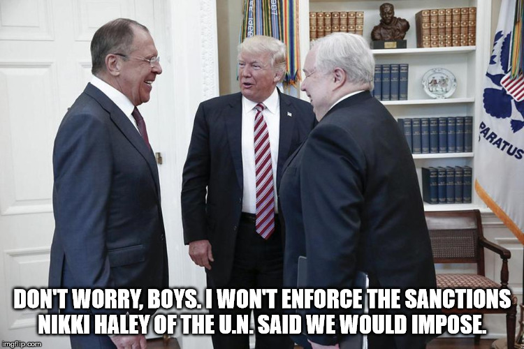 Russia uses its official government twitter accounts to troll leaders in the west and rebuke its critics. Image tagged in trump russia oval office meeting ambassador kislyak lavrov - Imgflip