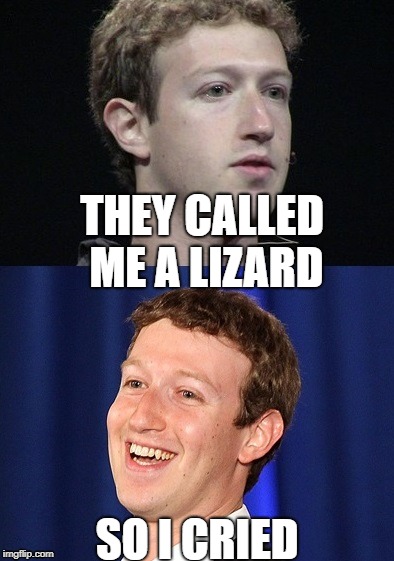 Zuckerberg Gif - shapeshifting lizard Memes & GIFs - Imgflip