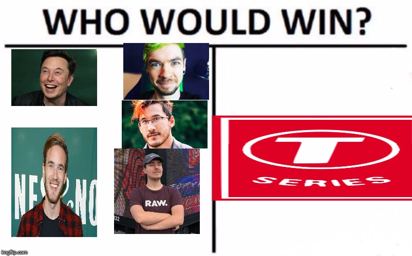 Who would win meme template