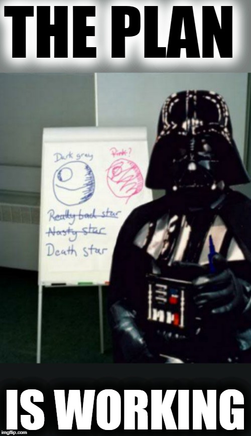 A military council meeting descends into a standoff between vader and . Meeting with Darth Vader - Imgflip
