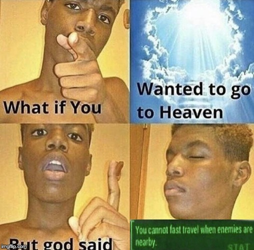 What if you wanted to go heaven, but...