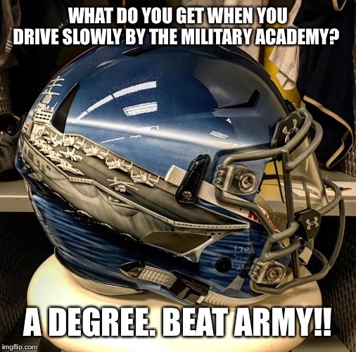 Navy beat army meme