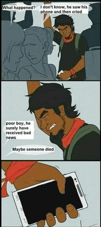 Bad news blank template