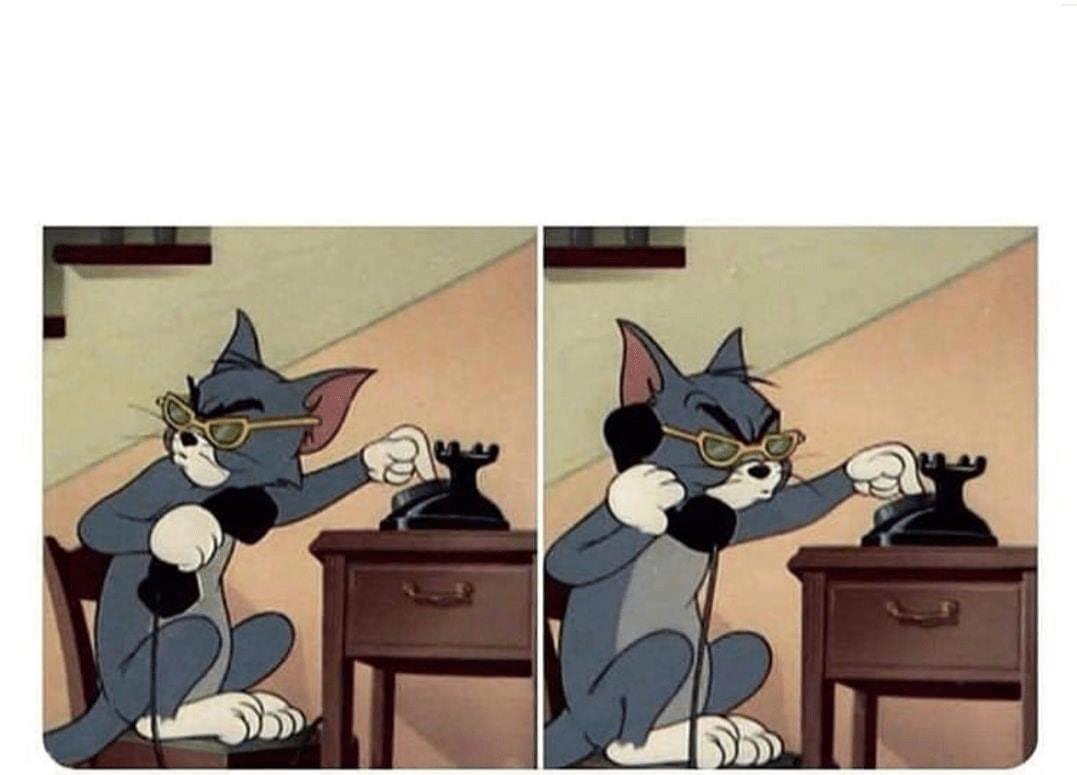Tom and jerry blank template