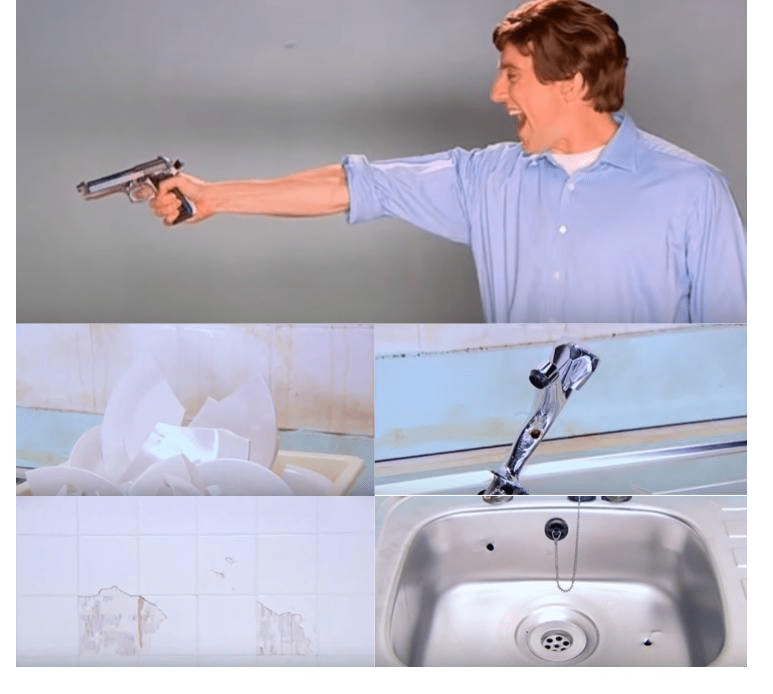 This year, you can order christmas gifts from the comfort of your home up. Kitchen Gun Destruction Blank Template Imgflip