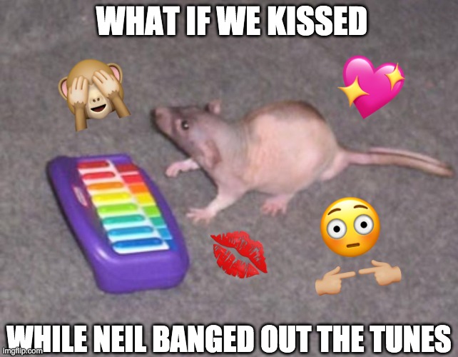 What if we kissed meme template