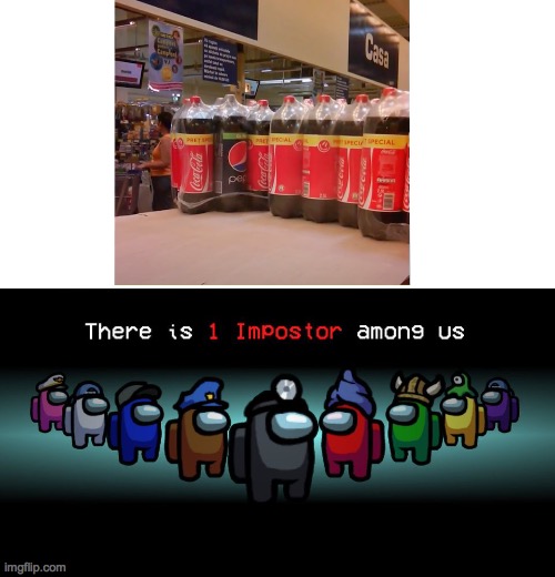 Among Us Impostor Meme Template So I Drew This Potential New Meme Template Amongus