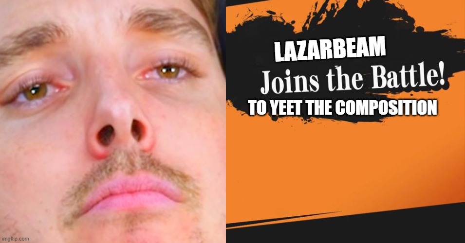 Once cut and despatched we cannot refund fabric orders, if you have received a damaged or faulty item please contact us and we will do our best to resolve the problem as quickly as possible and without any further cost to yourself. LAZARBEAM JOINS THE BATTLE - Imgflip