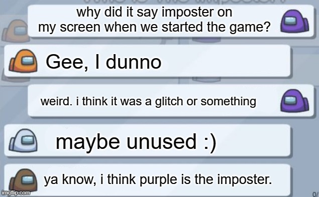 Among Us Chat Imgflip