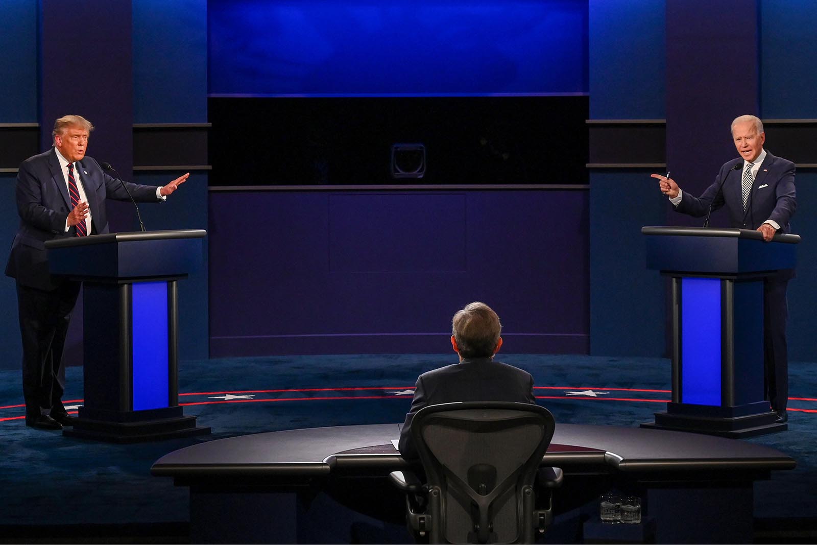 2020 presidential debate blank template