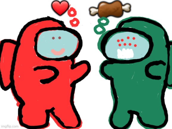 Drawings Among Us Memes Gifs Imgflip