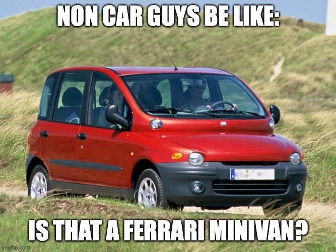Image tagged in ferrari,multipla