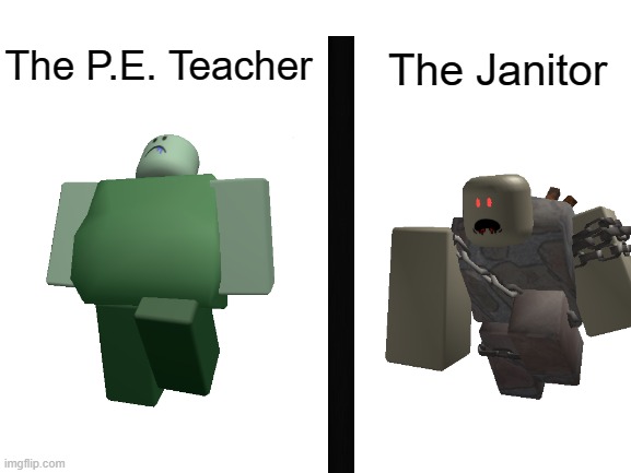 Blank white template