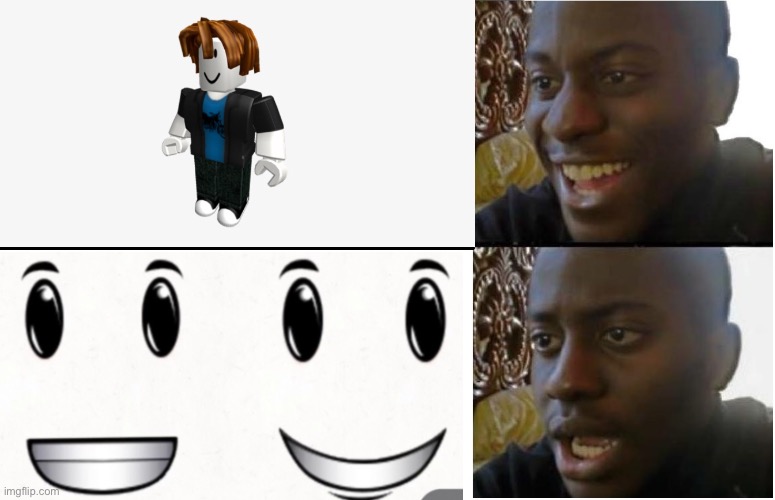 Bacon Vs Winning Friendly Smile Roblox Imgflip 5xgby9 