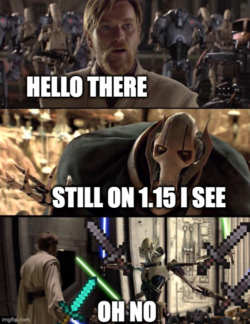 Find funny gifs, cute gifs, reaction gifs and more. General Kenobi Hello There Memes Gifs Imgflip