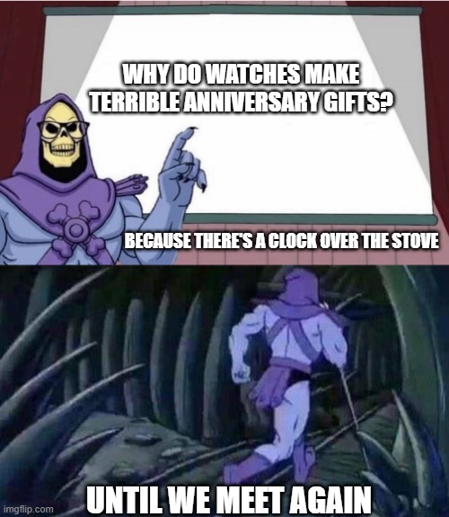 Skeletor teaches