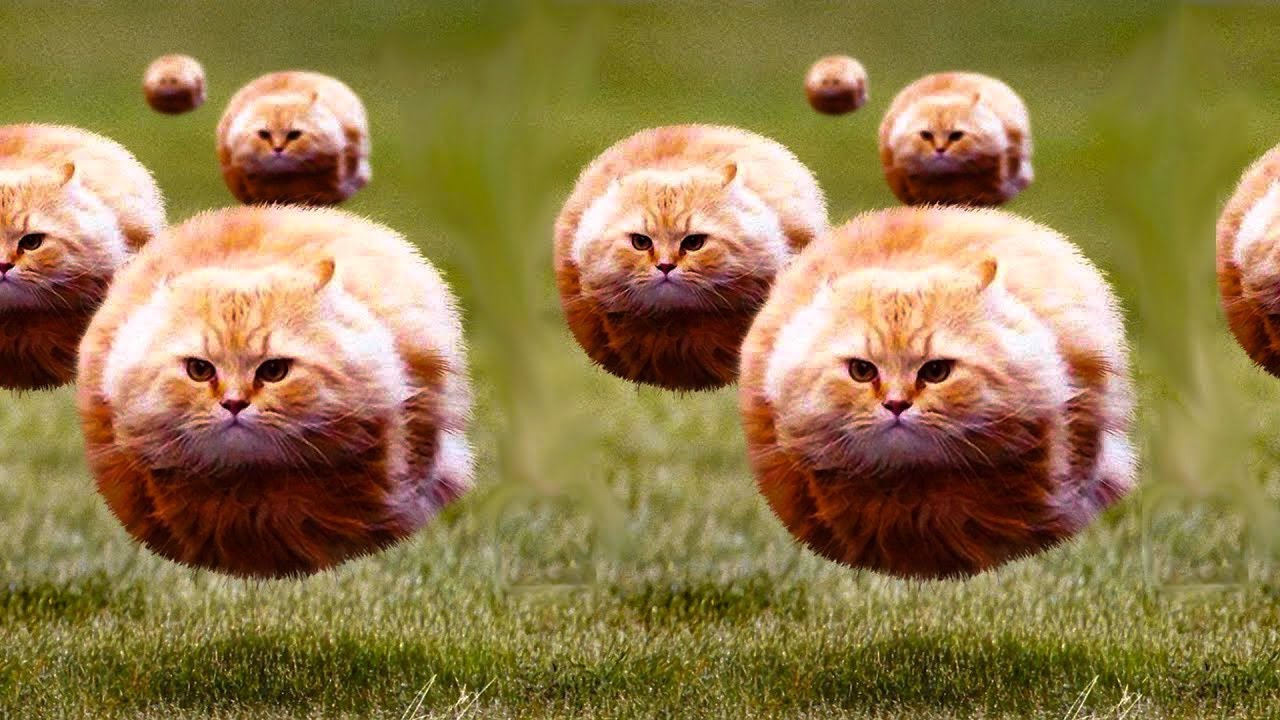 Flying ball cats memes