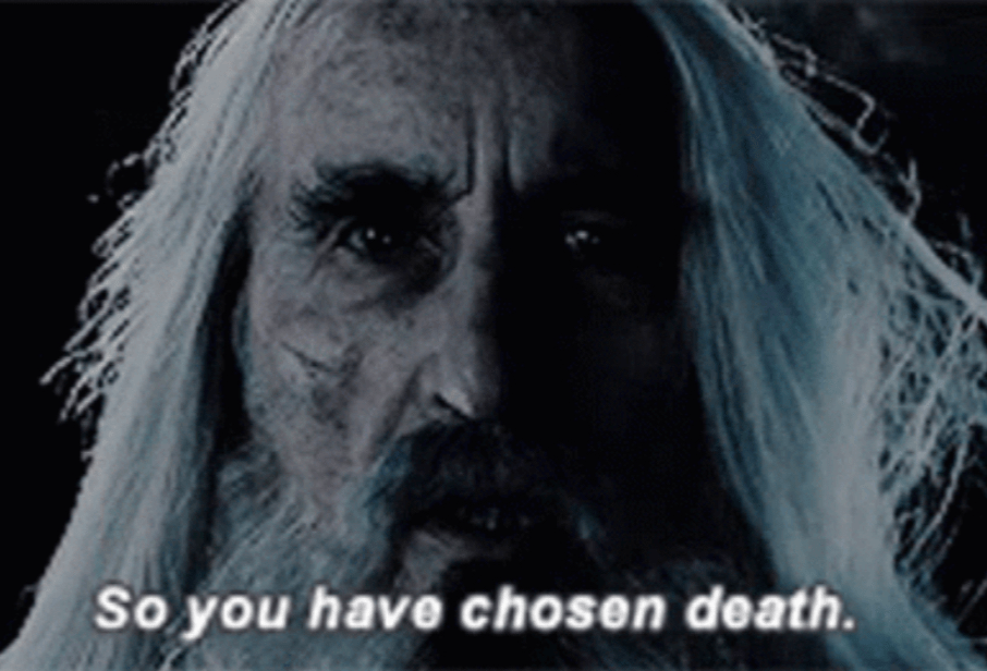 So you have chosen death meme blank template