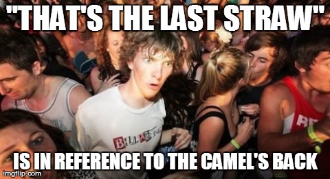 Just realized
