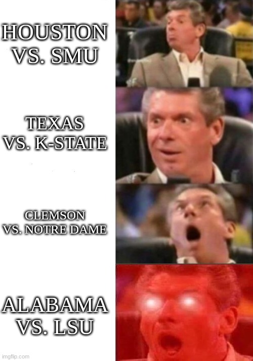 Mr. mcmahon reaction