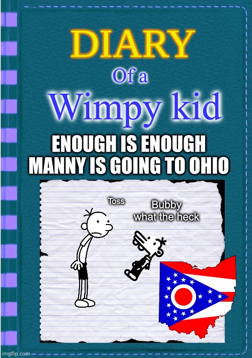 Diary of a wimpy kid blank cover latest memes