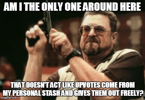 It's not like you paid for them...
