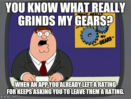 I hate it when apps do this.