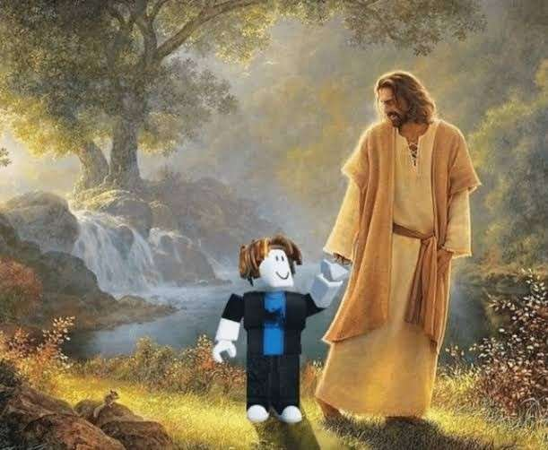 Roblox Jesus Blank Template Imgflip 9s4n39 